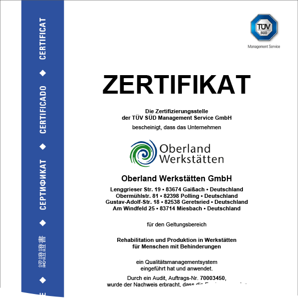 ISO 9001:2015 Deutsch